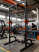 Power Rack, machine Smith multifonctionnelle, machine d'entraînement complète, équipement de fitness pour salle de sport commerciale