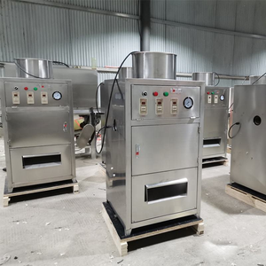 Machine à éplucher l'ail entièrement automatique de type baril en acier inoxydable, 150 kg/h, avec fonctionnement facile et puissance de 200 W - Product Image 1