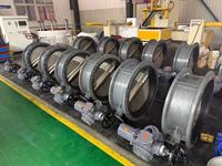 Vanne papillon à vis sans fin D341X PN16 avec siège EPDM en fonte ductile DN50-DN1200