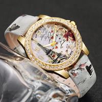 Lot de 5 Pièces Adorables : Ensemble Montre et Bracelet Tendance pour Femme, Idéal comme Cadeau