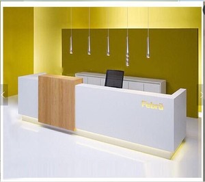 Giá Hợp Lý Tùy Biến Khách Sạn Hiện Đại Nhà Hàng Dẫn Chiếu Sáng Thạch Anh Đá Bàn Tiếp Tân - Product Image 2