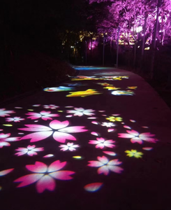 Luz de proyección para exteriores para iluminación de árboles y fuentes en eventos públicos de temporada - Product Image 1