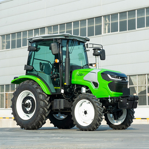 Mini-tracteurs agricoles 60HP 80HP 100HP à cabine, tracteur à roues 4x4, pour ferme, serre, verger, compact et autoporté - Product Image 2