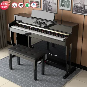 KIMFBAY piano digital 88 teclas martillo acción piano eléctrico digital 88 teclas niño piano