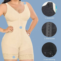 Fajas Colombianas Moldeadoras de Cuerpo de Alta Compresión Tallas Grandes BBL para Mujer al por Mayor Personalizadas