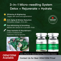 Poudre de micro-aiguilles d'éponge de spiruline à l'acide hyaluronique naturel, pour réduire les cicatrices d'acné, minimiser les pores, rajeunir la peau, éclaircir le visage, peeling