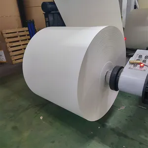 PE coated paper Roll 180 gsm raw material Roll printing pe coated paper roll for paper cups