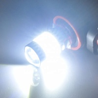 Ampoules LED JIACHI H8 H11 HB4 9006 HB3 9005 H16 JP pour feux de brouillard, feux de route 4014 48SMD, feux arrière, feux de stationnement, nouveau modèle universel en aluminium