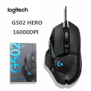 Logitech เมาส์ G502เล่นเกมฮีโร่แบบเดิมเมาส์16000DPI เมาส์เล่นเกม E-Sports ประสิทธิภาพสูงเมาส์ <span class=keywords><strong>Microsoft</strong></span> - Product Image 2