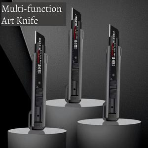 Couteau utilitaire à double lame en plastique de 18mm - Product Image 4