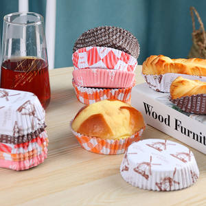 กระดาษรองอบเคลือบกันไขมัน ทนความร้อนสูง สำหรับพิซซ่า สับปะรด คัพเค้ก มัฟฟิน - Product Image 1