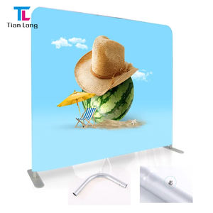 TianLang 10ft Curved <b>Backdrop</b> <b>Stand</b> Photobooth Background Double Sided Printing Pillow Case <b>Backdrops</b> - Product Image 6