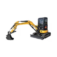 Excavadora Compacta Nueva de 4.5 Toneladas, Marca 9045E, con Capacidad de Cucharón de 0.12m³, Maquinaria de Construcción para Movimiento de Tierras