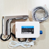 Robinet automatique à capteur HY-167D, design moderne, montage sur plan de travail, pour salle de bain et cuisine, robinet intelligent sans contact pour évier