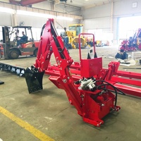 Chargeuse-pelleteuse LW7 à attelage trois points pour tracteur