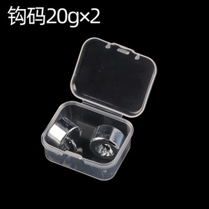 น้ำหนัก 20 กรัม และ 10 กรัม บรรจุ 2 ชิ้นต่อกล่อง ตะขอเหล็ก น้ำหนักเหล็ก เหมาะสำหรับวิชาฟิสิกส์และกลศาสตร์ระดับมัธยมศึกษาตอนต้น และ - Product Image 1