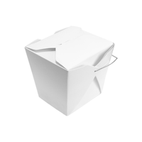Boîte à nouilles Yaoshi en papier kraft anti-fuite, biodégradable, micro-ondable, jetable, avec logo personnalisé pour livraison à emporter, pâtes rapides