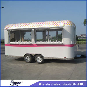 Customized Dessert Food Camping Multifunctional Snack Scenic Ice Food Trailer Car Bar Coffee Car Food Truck - Product Image 5