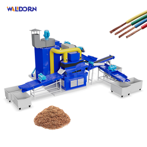 Multi Stage Air Separation <b>Table</b> And Vibrating Screen Combination <b>Copper</b> Cable Recovery Industrial Machine - Product Image 1