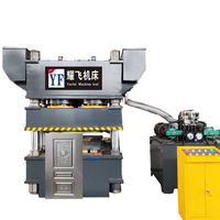 Nouvelle presse hydraulique à embossage de portes en acier à quatre colonnes et trois poutres de 2000T 3000 tonnes à haute efficacité Moteur de haute précision