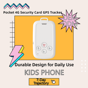 Localizador GPS 4G Impermeable <span class=keywords><strong>con</strong></span> Tarjeta de Identificación Estudiantil, Seis Modos de Posicionamiento, Llamada de Emergencia SOS, Antipérdida, Localizador Escolar para Niños - Product Image 1