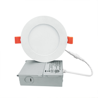 Livraison rapide, commande urgente, éclairage LED, stock US et Canada, éclairage LED de 4 pouces, éclairage LED encastré dimmable de 6 pouces