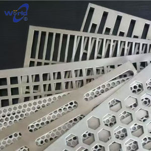 ステンレス鋼304穴あきメッシュパンチングプレートスクリーン穴加工サービス2B表面仕上げフェンス用途 - Product Image 4