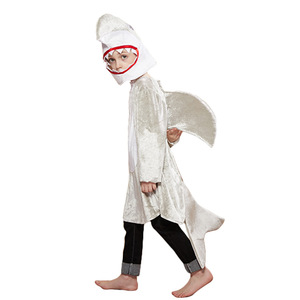 Nuevo Disfraz de Tiburón para Niños 2026, Traje para Actuaciones Escénicas, Fiesta de Halloween, Disfraz de Grupo para Jardín de Niños - Product Image 4