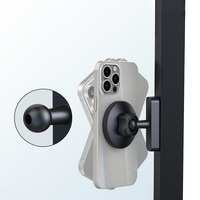 Support magnétique pour téléphone de gym, aimant puissant N52, rotation à 360° °   Rotation pour tapis de course, voiturette de golf, moto, yacht, équipement de fitness
