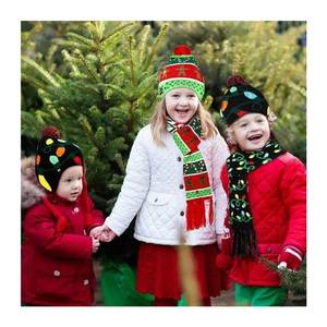 2025 Hot Sale Custom Logo Image Style Winter Snow <b>Christmas</b> Beanie Knit <b>Hats</b> <b>for</b> Travel & Winter Festivities - Product Image 5