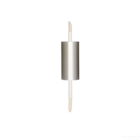 Tube applicateur double face 2-en-1 OEM pour fard à paupières liquide et eye-liner, emballage plastique avec brosse en silicone, tubes pour brillant à lèvres