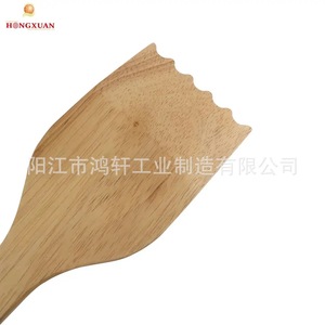 Raspador de barbacoa de madera, espátula de limpieza duradera de 32x9,7x2cm para parrilla, uso en exteriores - Product Image 4