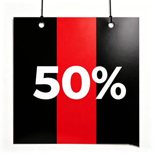 Soldes du <span class=keywords><strong>Black</strong></span> <span class=keywords><strong>Friday</strong></span> et Cyber Monday : 40-70% de réduction sur les cartes suspendues en carton laminé brillant pour les magasins de chaussures et de vêtements. - Product Image 5