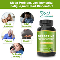 Capsules de berbérine en marque propre, soutien à la santé intestinale, équilibre du métabolisme, stimulant de l'immunité, compléments alimentaires pour la santé