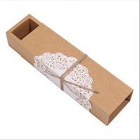 Boîte pliable élégante avec finition mate pour les cadeaux de mariage, les fêtes d'anniversaire, les promotions saisonnières