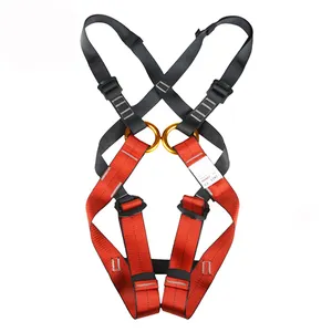 Kids harness full-body climbing safety belt with CE certificate for rock climbing