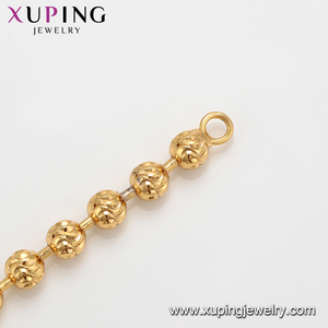 <span class=keywords><strong>Collana</strong></span> <span class=keywords><strong>Rosario</strong></span> in Stile Dubai con Catene Dorate, Gioielleria <span class=keywords><strong>di</strong></span> Moda Xuping 46303 - Product Image 4