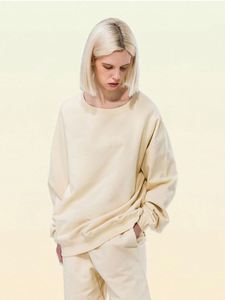 H5588 Factory Supply Wholesale Custom Heavyweight 460 Gsm 100% Cotton Sweatshirts Unisex Crewneck Sweatshirts - Product Image 4