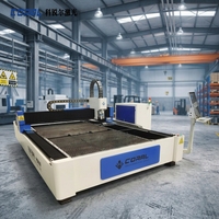 CORAL CRL-3015A-BJ400 3000W Machine de découpe laser à fibre de type portique CNC, directe usine, avec support IA pour le traitement de tôles métalliques