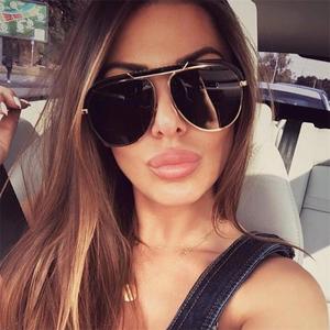 2020 más nuevo de diseño de gafas de <span class=keywords><strong>sol</strong></span> de marca de lujo de tonos para las mujeres de moda <span class=keywords><strong>del</strong></span> verano gafas Vintage Retro - Product Image 3