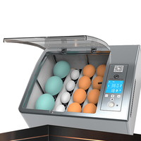 Incubateur automatique pour les œufs, contrôle de la température, couveuse numérique entièrement automatique pour les œufs des poules