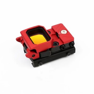 Optique Tactique Portée Pliable Red <span class=keywords><strong>Dot</strong></span> Sight Scope Reflex Sight Fit 20mm - Product Image 1
