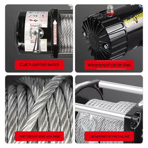 <span class=keywords><strong>Treuil</strong></span> électrique portable 12V/24V <span class=keywords><strong>pour</strong></span> voiture et bateau, capacité 3000 lb / 12000 lb, mini moteur d'ancrage - Product Image 5