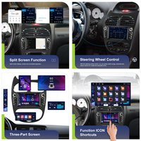 Hikity pour Peugeot 206 206CC 206SW/Citroën C2 4+64G 6.2'' Autoradio Android sans fil Carplay/Android Auto WiFi Autoradio OEM