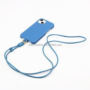 Étui de téléphone et sangle de <span class=keywords><strong>cordon</strong></span> étui <span class=keywords><strong>IPhone</strong></span> pour bandoulière lanière sangle en cuir étui de téléphone bandoulière - Product Image 4