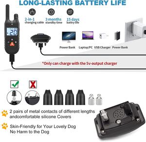 Collar <span class=keywords><strong>de</strong></span> Adiestramiento <span class=keywords><strong>para</strong></span> <span class=keywords><strong>Perros</strong></span> a Prueba <span class=keywords><strong>de</strong></span> Agua Directo <span class=keywords><strong>de</strong></span> Fábrica - Collar <span class=keywords><strong>de</strong></span> Adiestramiento <span class=keywords><strong>para</strong></span> <span class=keywords><strong>Perros</strong></span> con Control Remoto <span class=keywords><strong>de</strong></span> 3000 pies y 3 Modos <span class=keywords><strong>para</strong></span> <span class=keywords><strong>Perros</strong></span> Pequeños, Medianos y Grandes P30 - Product Image 6
