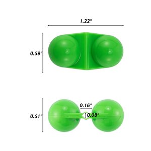 Perles à double sonnette pour la pêche au poisson-chat, clochettes de pêche pour la pêche au poisson-chat, au striper, au bar et au pompano - Product Image 4