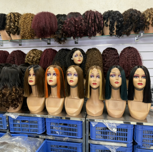 Promotion Letsfly 49$ Perruques Bob Lace Front sans colle en cheveux brésiliens vierges ultra-lisses 12 pouces 100% humains densité 250% - Product Image 1