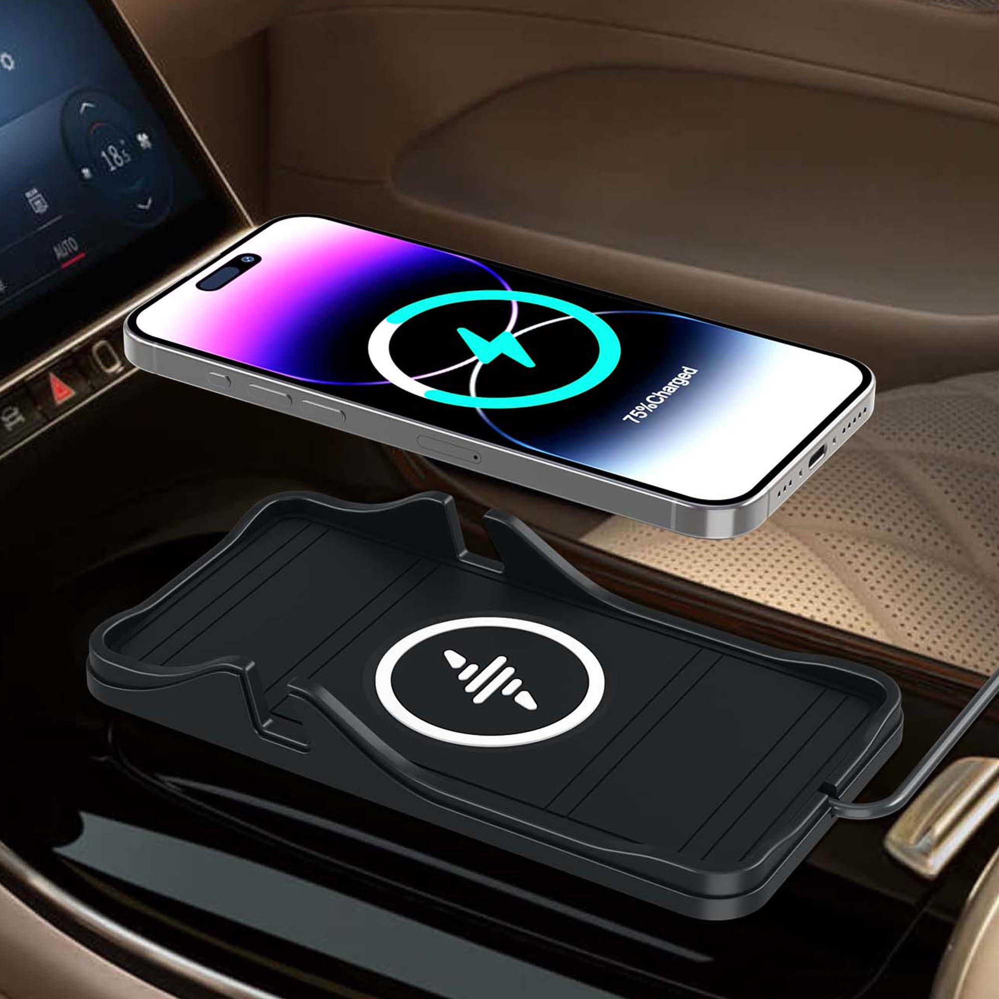 Car Inductive Wireless Charging And Nfc Pairing Wireless Car