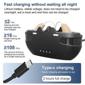 Vienatone Hot Sales Oem <span class=keywords><strong>Micro</strong></span> <span class=keywords><strong>Bte</strong></span> Oplaadbare Gehoorapparaat Digitale Open Oor Bluetooth Hoortoestellen Voor Senioren Digitaal Origineel - Product Image 4